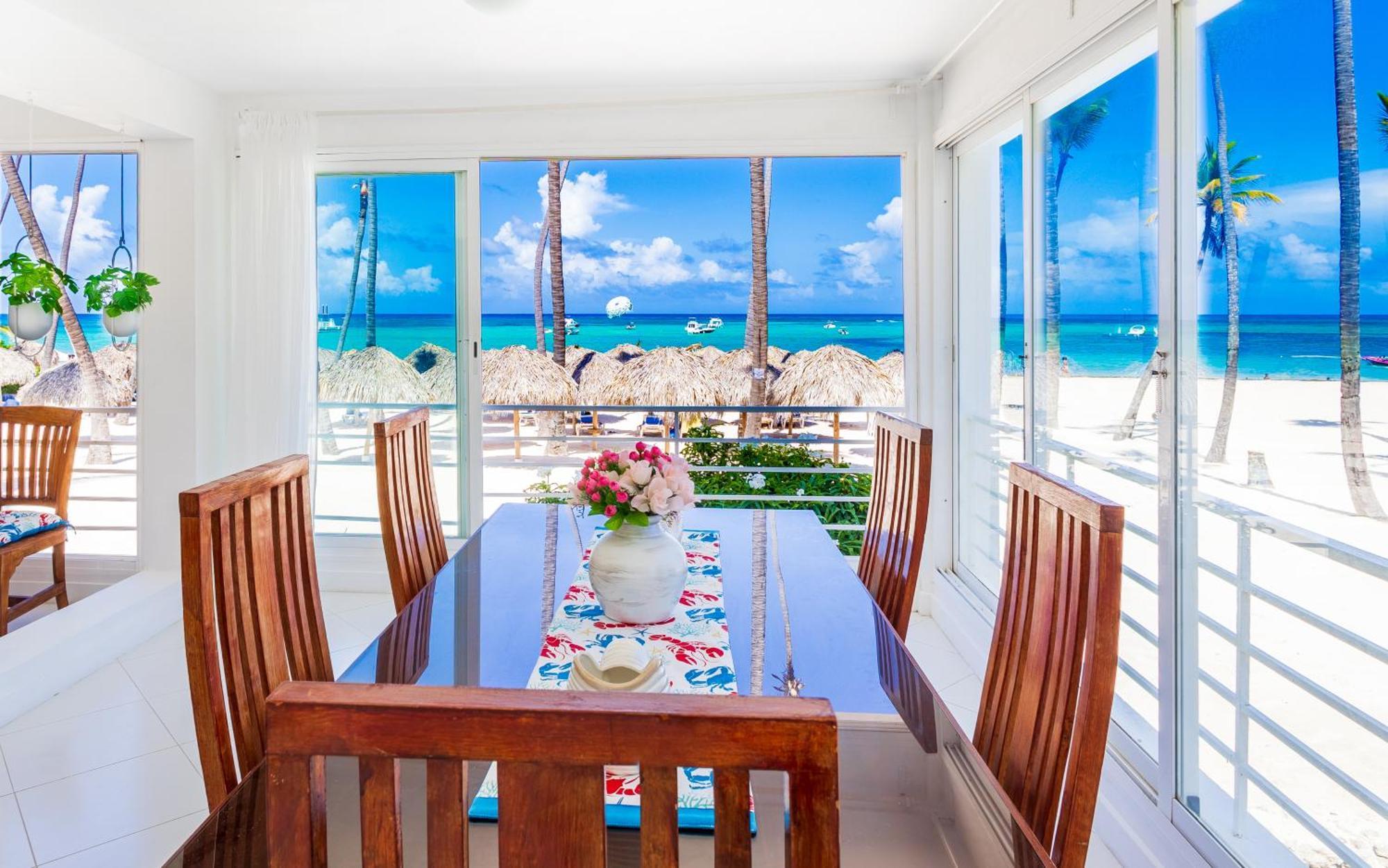 Prime Ocean View Punta Cana Apartments - 3-Bedroom Getaway With Private Terrace On Bavaro Beach Buitenkant foto