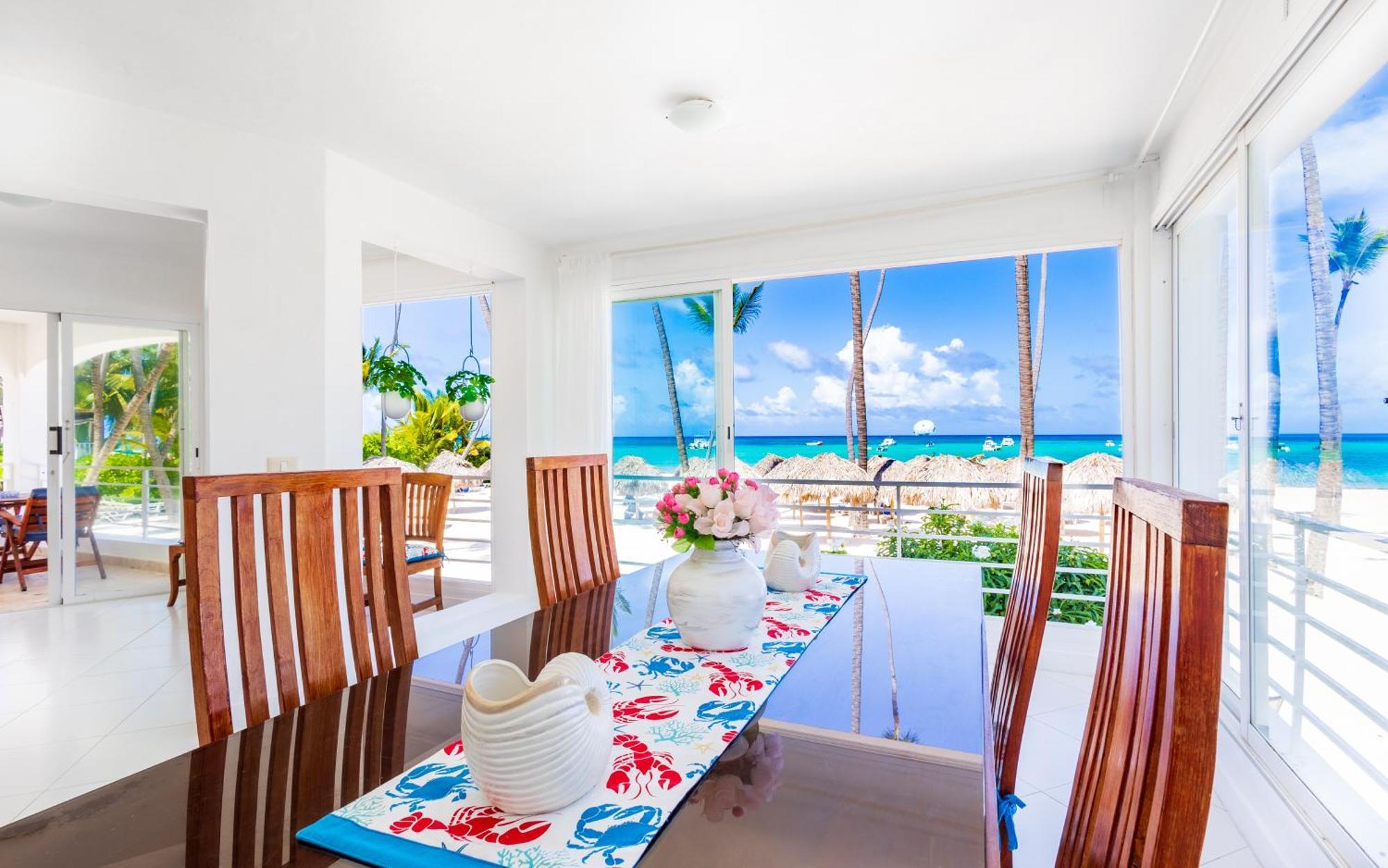 Prime Ocean View Punta Cana Apartments - 3-Bedroom Getaway With Private Terrace On Bavaro Beach Buitenkant foto