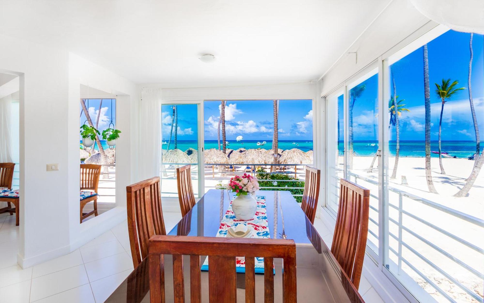 Prime Ocean View Punta Cana Apartments - 3-Bedroom Getaway With Private Terrace On Bavaro Beach Buitenkant foto